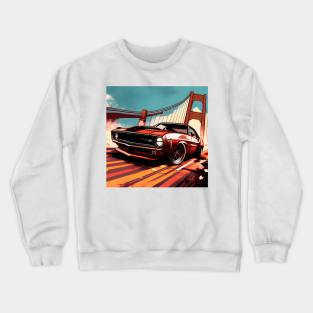 San Francisco Muscle Golden Bridge Crewneck Sweatshirt